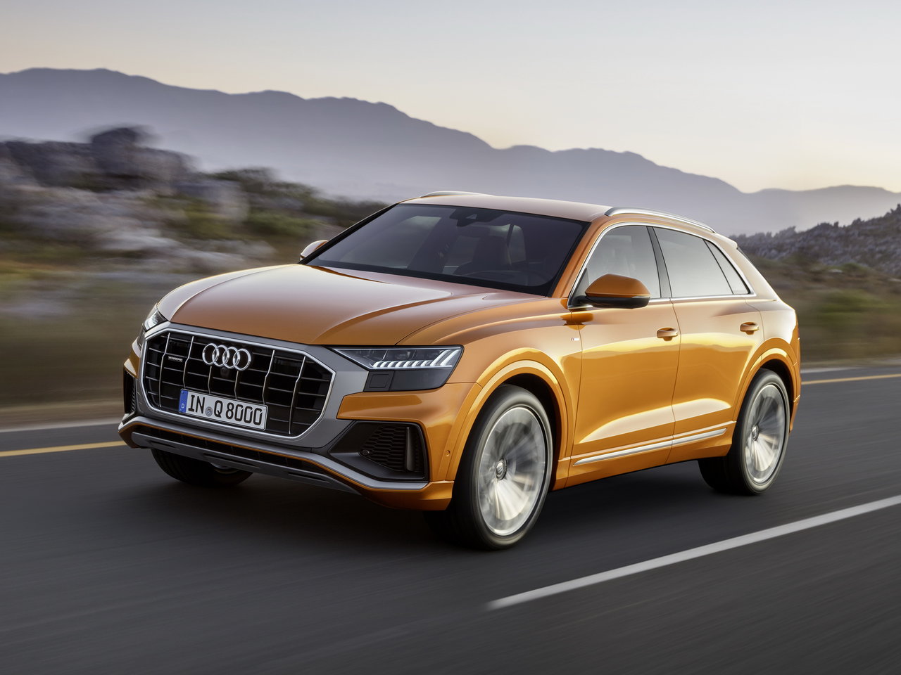Подбор шин на Audi Q8