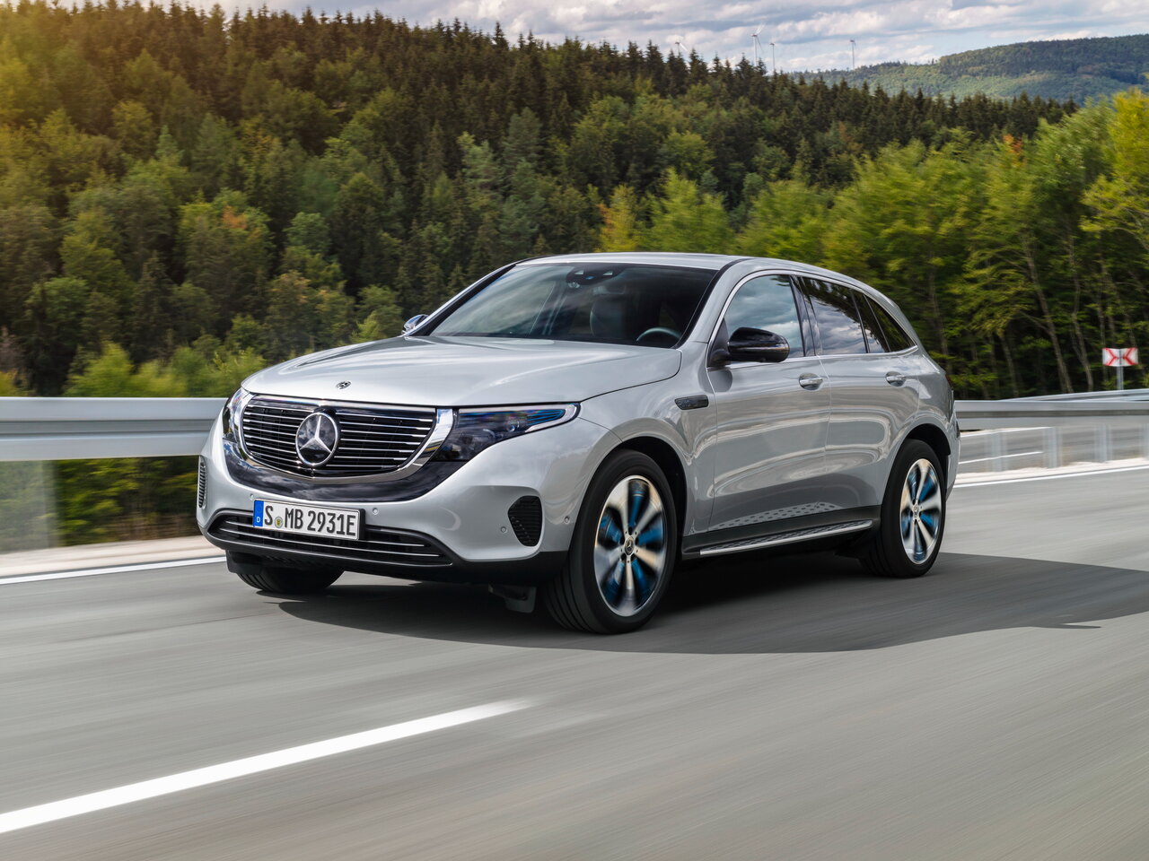Подбор шин на Mercedes EQC