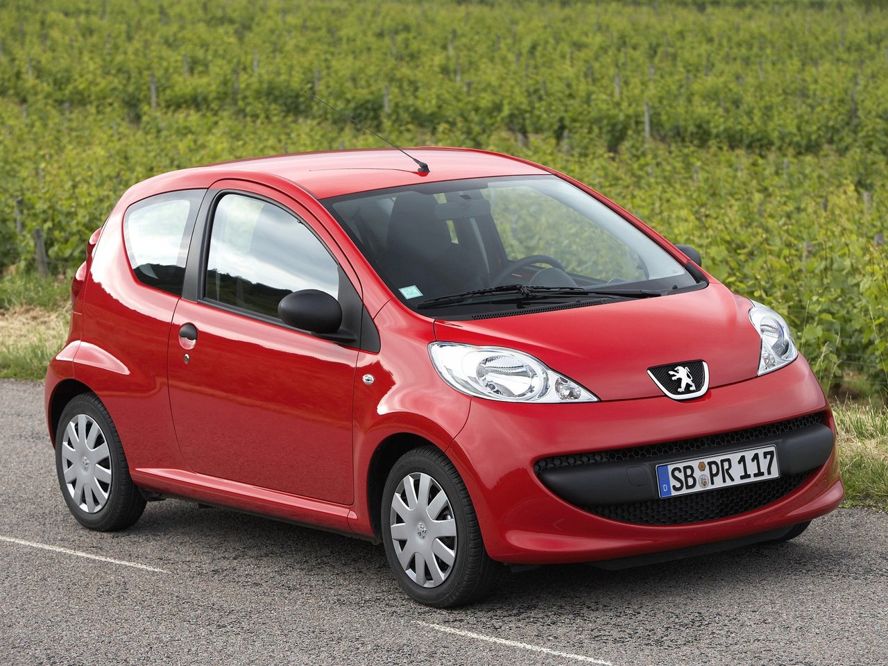 Подбор шин на Peugeot 107