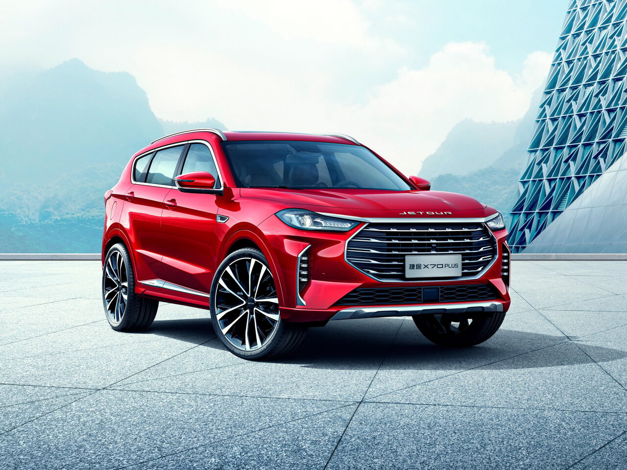 Подбор шин и дисков для автомобиля Jetour X70 Plus. Шины на Jetour X70 Plus