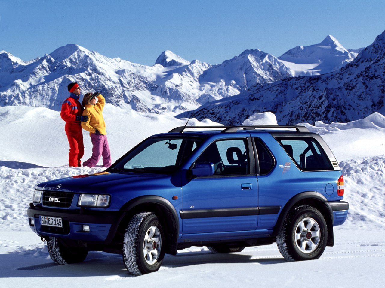 Подбор шин на Opel Frontera