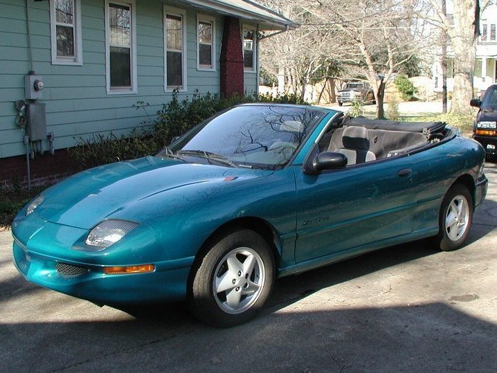 Подбор шин на Pontiac Sunfire