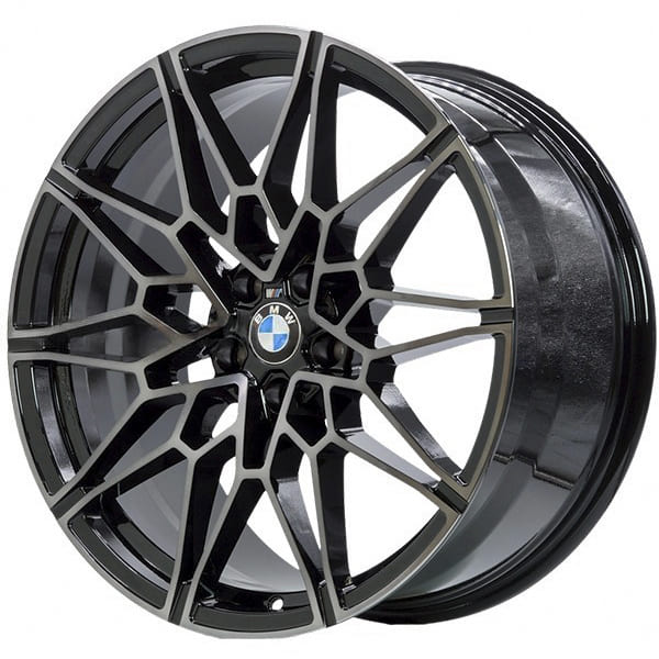 ДЛ 5*112 18*8 D66.6 ET30 BMW 826M 0293 Gloss Black Polish Face+DARK TINTED