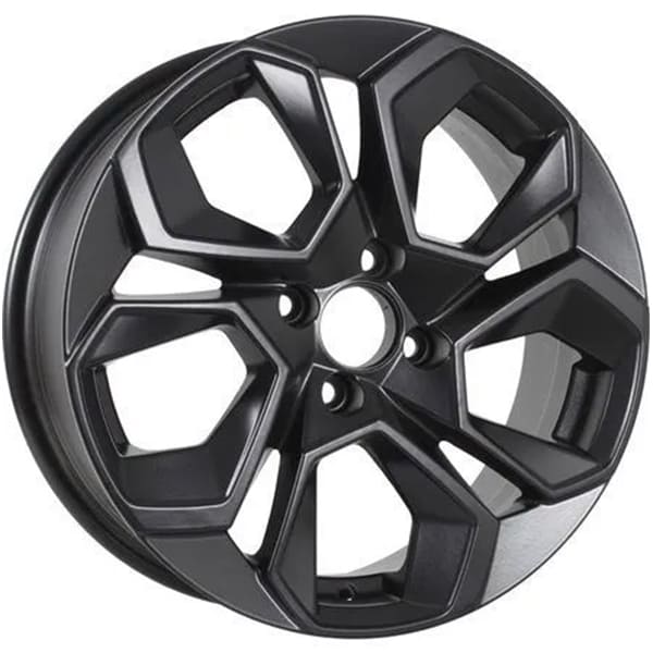 ДЛ 4*100 16*6.5 D60.1 ET45 KDW KD1620 Matt Black Painted ДЛ 4*100 16*6.5 D60.1 ET45 KDW KD1620 Matt Black Painted