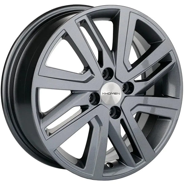 ДЛ 4*100 16*6 D60.1 ET50 KHOMEN KHW1609 Gray ДЛ 4*100 16*6 D60.1 ET50 KHOMEN KHW1609 Gray