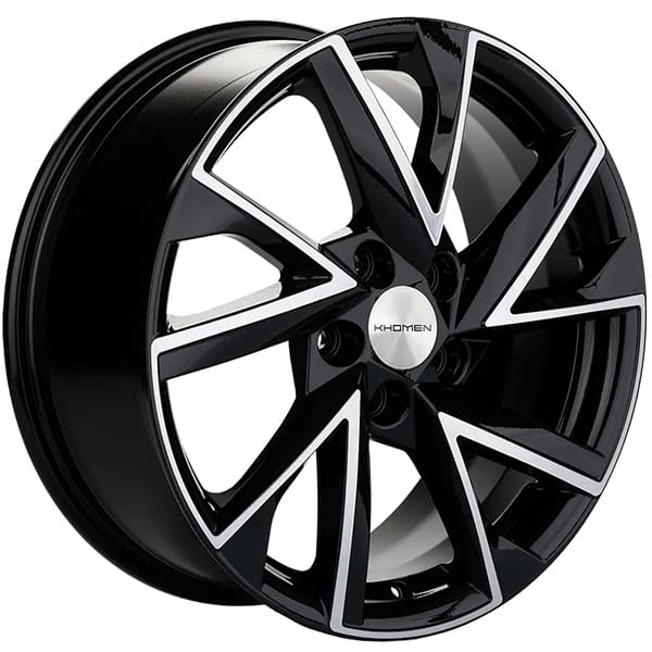 ДЛ 5*114.3 17*7 D67.1 ET50 KHOMEN KHW1714 Black-FP ДЛ 5*114.3 17*7 D67.1 ET50 KHOMEN KHW1714 Black-FP