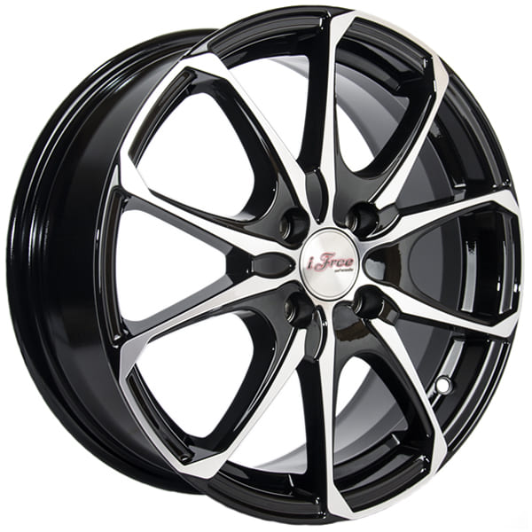 ДЛ 4*100 16*6 D60.1 ET45 IFREE Такеши Блэк джек конус