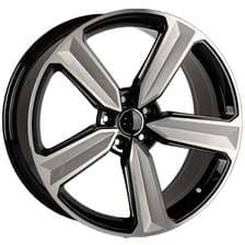 ДЛ 5*112 20*9 D66.5 ET30 Audi 5400 Black Milling