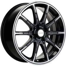 ДЛ 4*100 17*6.5 D60.1 ET50 KHOMEN KHW1707 Black_FP ДЛ 4*100 17*6.5 D60.1 ET50 KHOMEN KHW1707 Black_FP