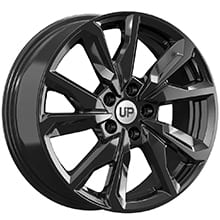 ДЛ 5*108 17*7 D54.1 ET40 Wheels UP UP114 New Black ДЛ 5*108 17*7 D54.1 ET40 Wheels UP UP114 New Black
