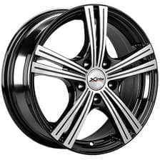 ДЛ 5*100 16*6.5 D57.1 ET38 Xtrike X112 BK/FP