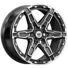 ДЛ 6*139.7 18*8 D100.1 ET36 К&К Дистрикт Алмаз черный