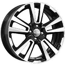 ДЛ 4*100 17*6.5 D60.1 ET43 К&К Lada X-Ray KC874 Алмаз черный