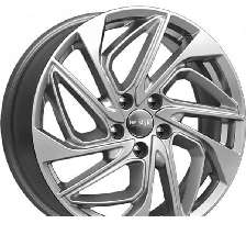 ДЛ 5*114.3 18*7 D67.1 ET46 К&К КС883 Дарк платинум