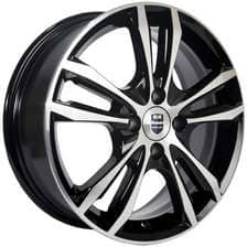 ДЛ 4*100 16*6 D60.1 ET37 К&К Samara-оригинал КС866 Алмаз черный