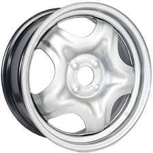 ДШ 4*100 16*6.5 D60.1 ET37 ТЗСК Штамп серебристый Сандеро Степвей